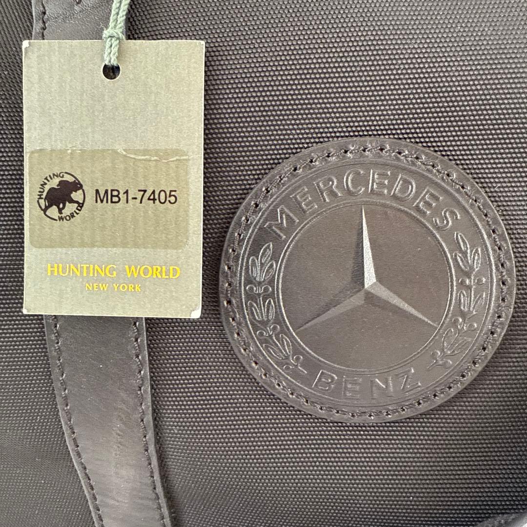 美品　ハンティングワールド ボストン　バッグ2WAY ベンツ　限定　コラボ