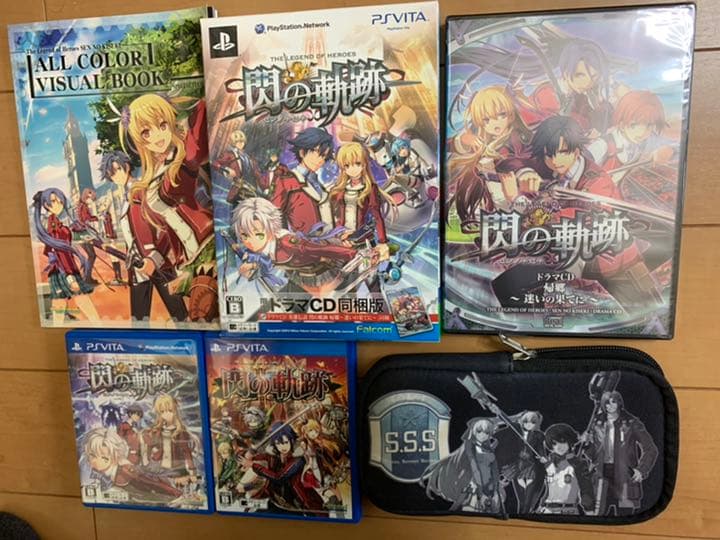 初回限定盤 非売品 閃の軌跡 碧の軌跡 零の軌跡 PS Vita ソフト セット