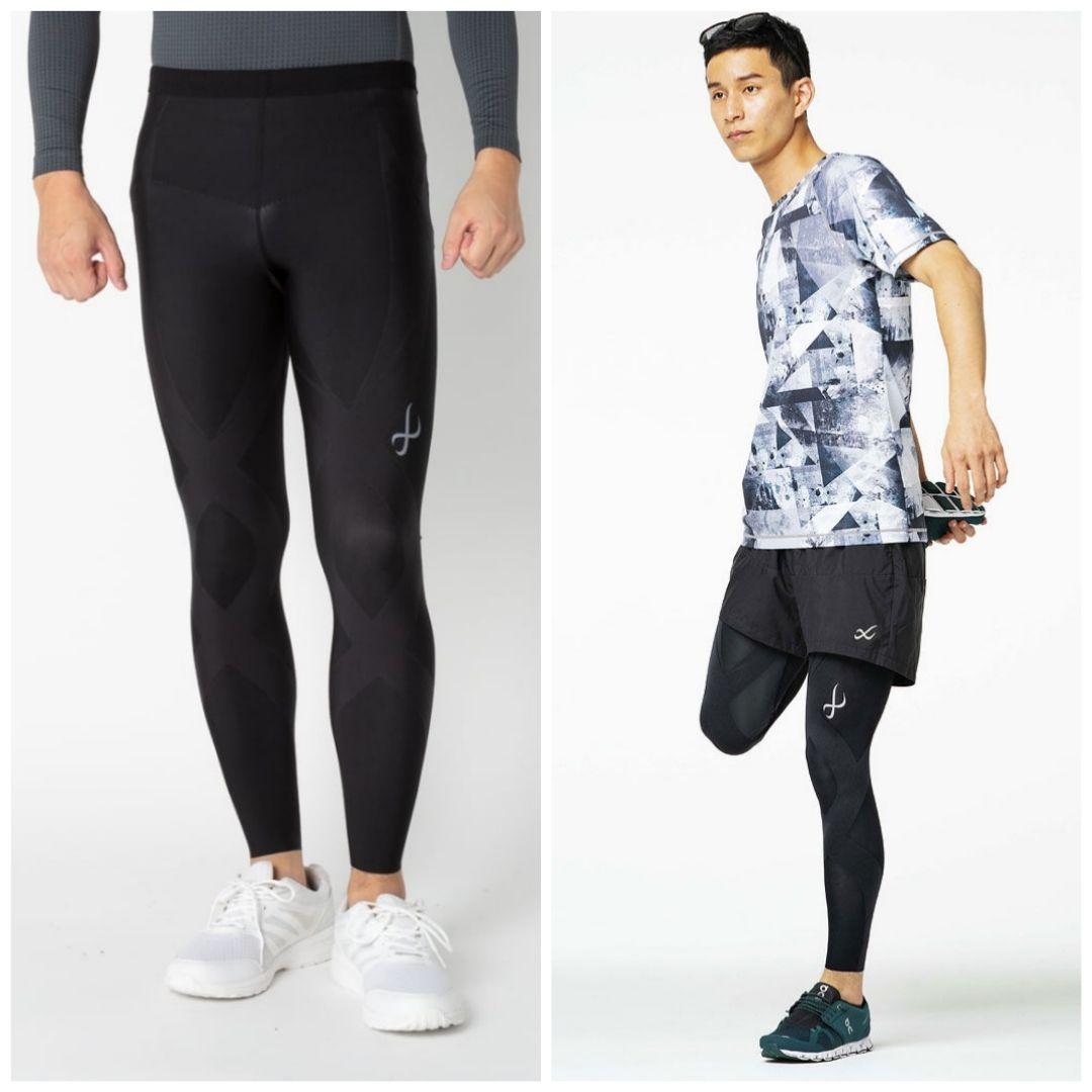 CW-X スポーツタイツ ブラック ランニング ロングパンツ 新品 M