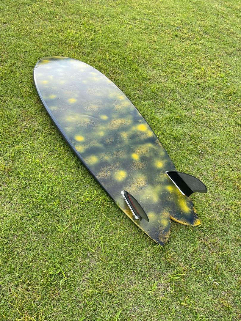DHDサーフボード　ミニツイン フィッシュ　5'5