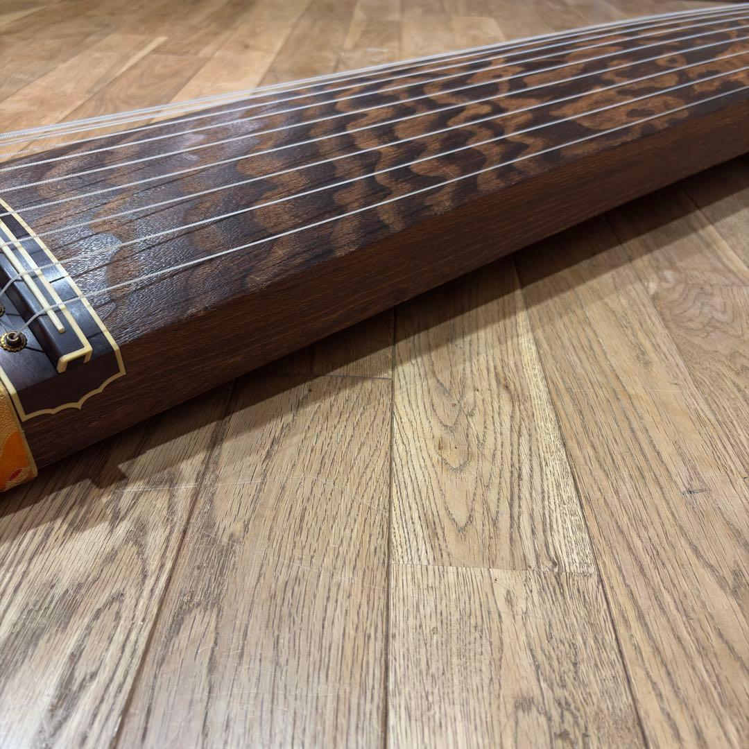 筝 琴 詩絵 蒔絵 13弦 並甲 すだれ彫り 琴柱 カバー 爪 初心者 セット