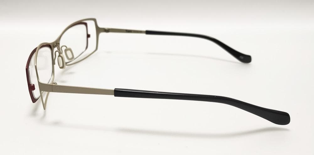 PERFECT NUMBER Turn スクエア ブラウン/アイボリー メガネ