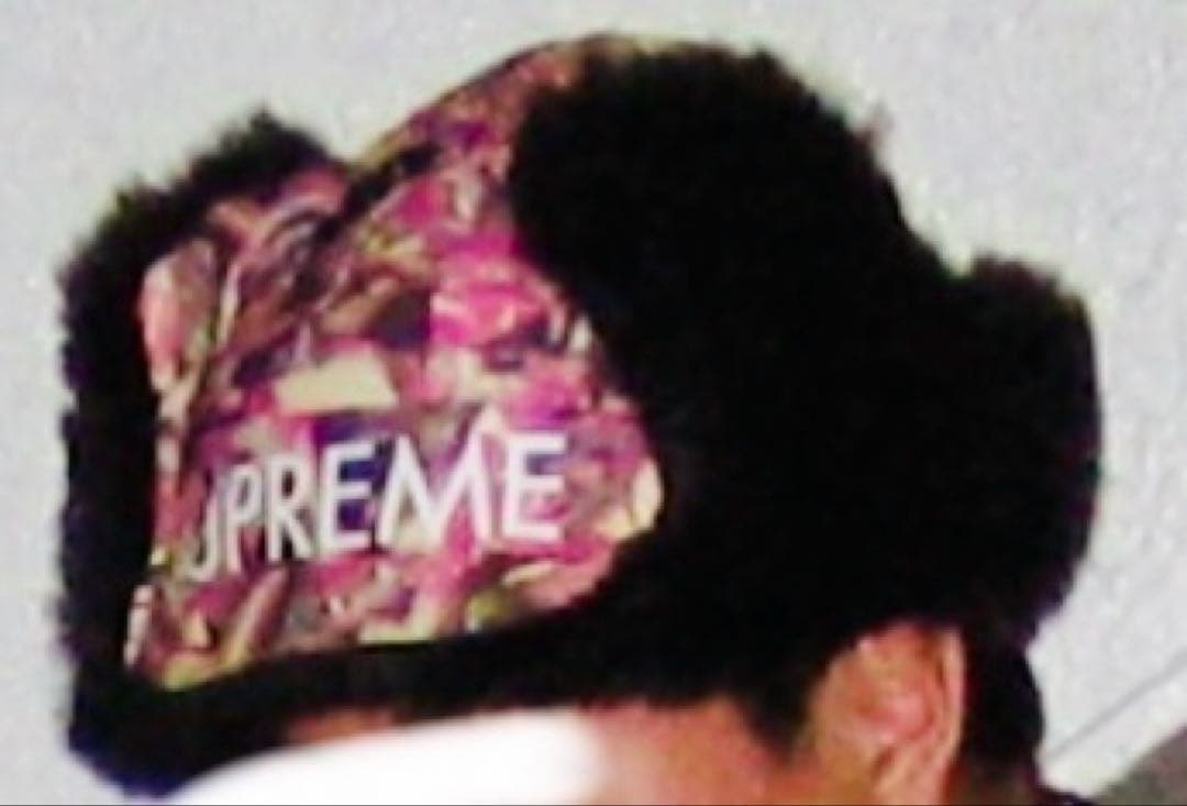 帽子 SUPREME PINK CAMO TROOPER