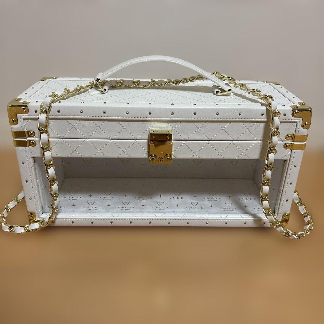 ホリデーエディション　エンジェル　ゴールド　シャンパン　限定　空箱　レザーラッチ