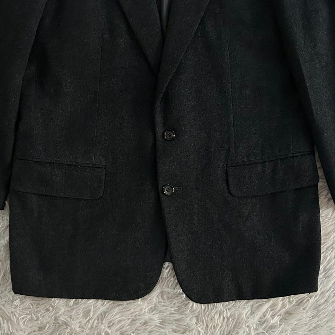 コムデギャルソンオム 田中オム ダブルテーラードジャケット チャコールグレー