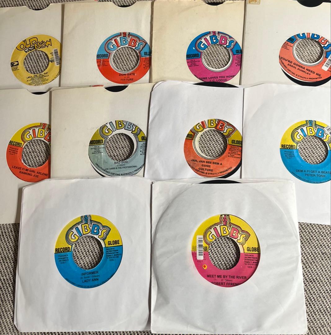 64枚セット　80's前半　生音　ダンスホール　レア盤　オリジナル盤　多数