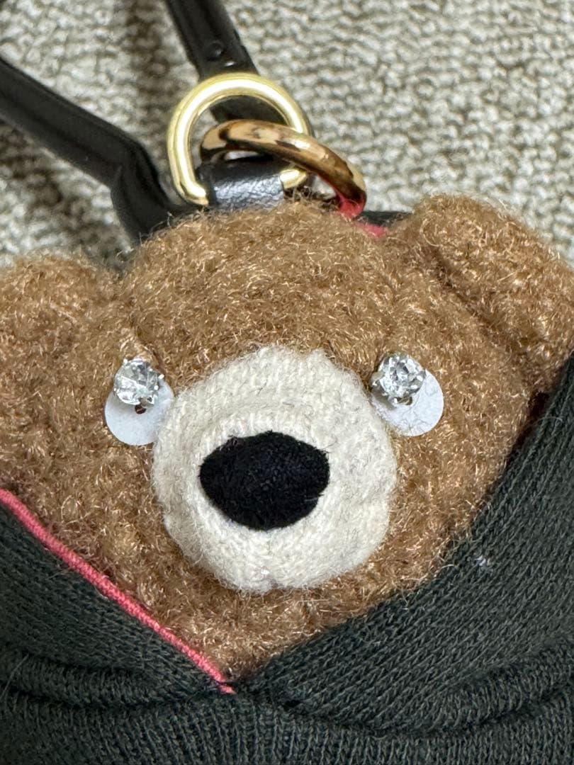 ★未使用品★ Demodee イニシャル くま チャーム