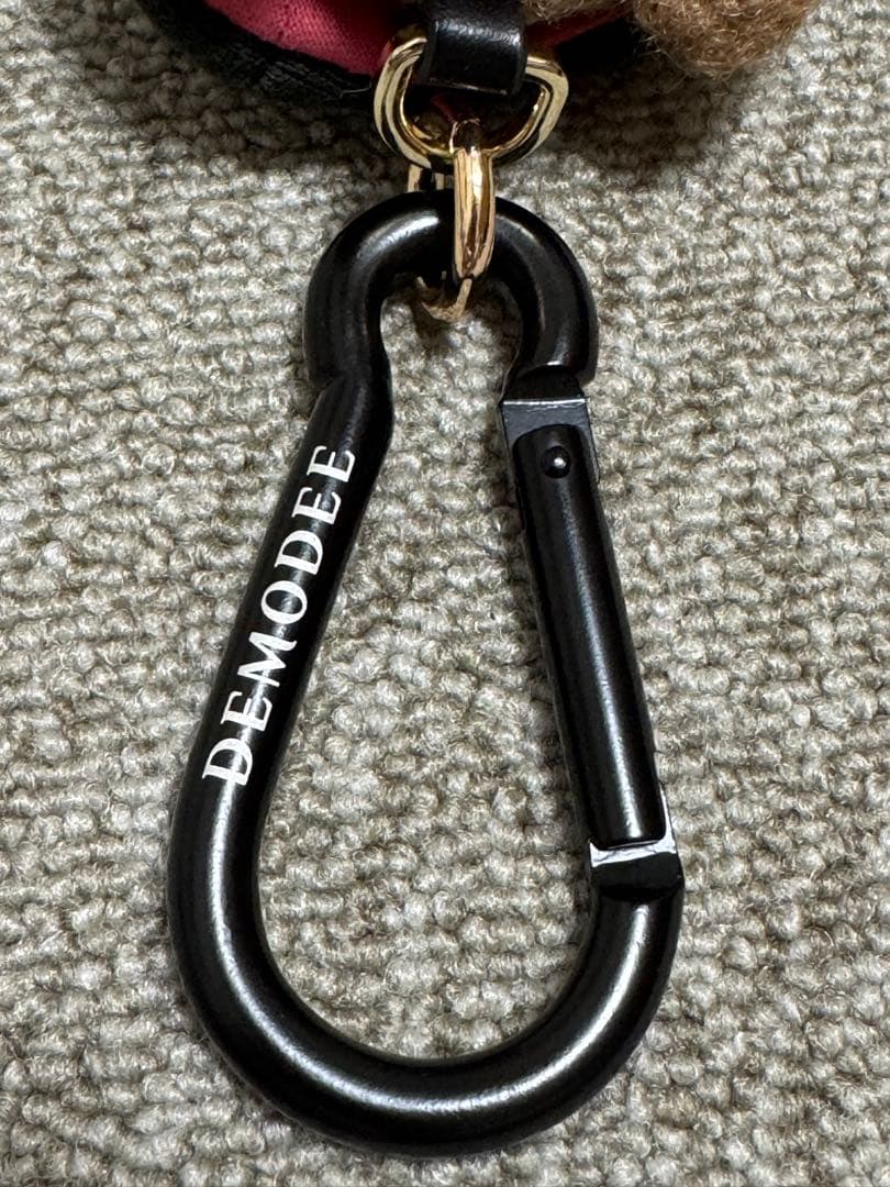 ★未使用品★ Demodee イニシャル くま チャーム