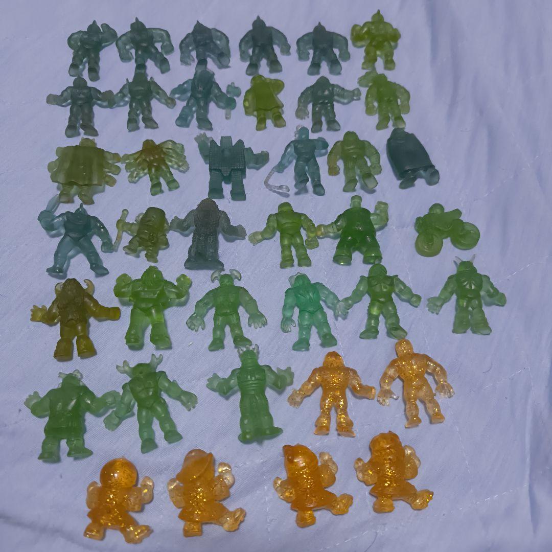 キン消し、キン消しラメ、キン消しクリア、クリスタルヒーロー