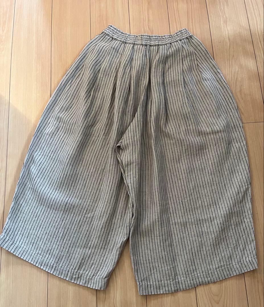 foglinenwork キナル 金子敦子さんコラボ ごきげんパンツ