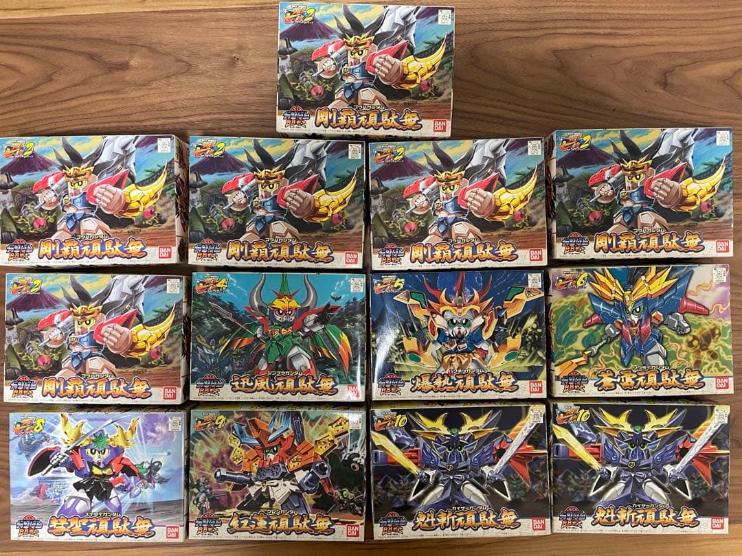 未開封 SDガンダム BB戦士 新SD戦国伝 天星七人衆 13箱まとめ売り