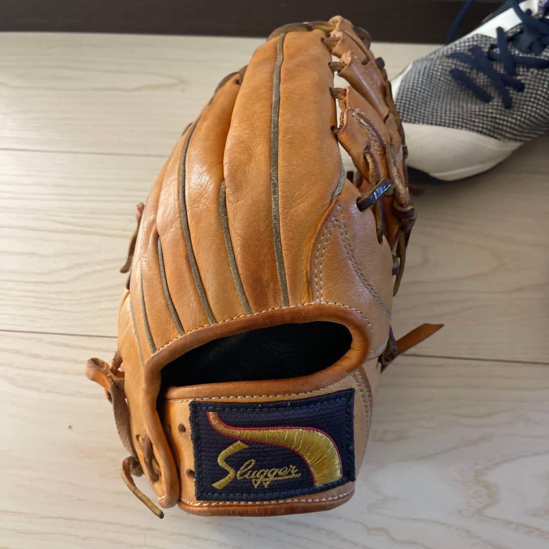 Slugger 軟式グローブ スパイクセット