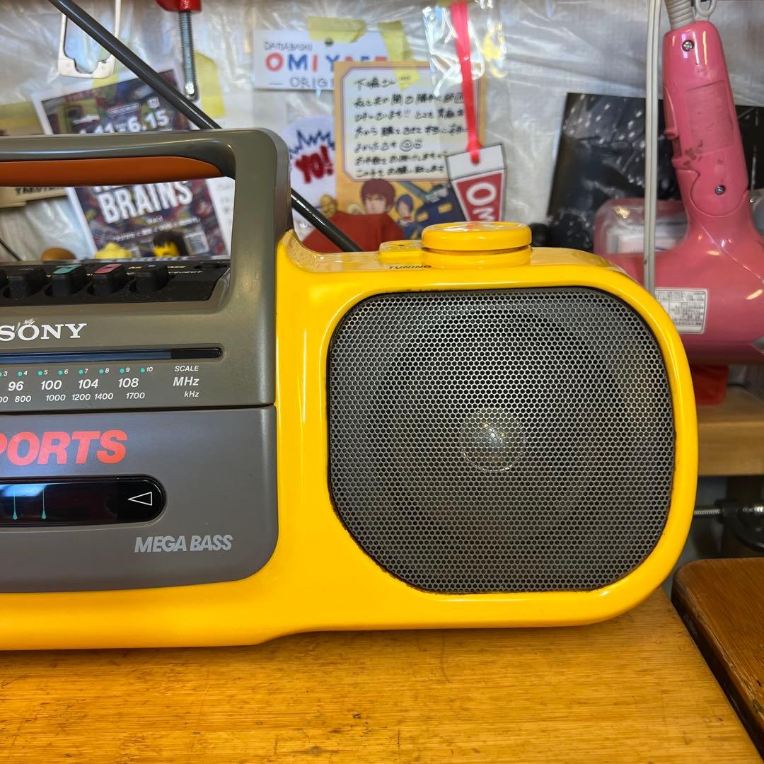 [メンテ済可動品]Sony Sports CFS-904 ラジカセ
