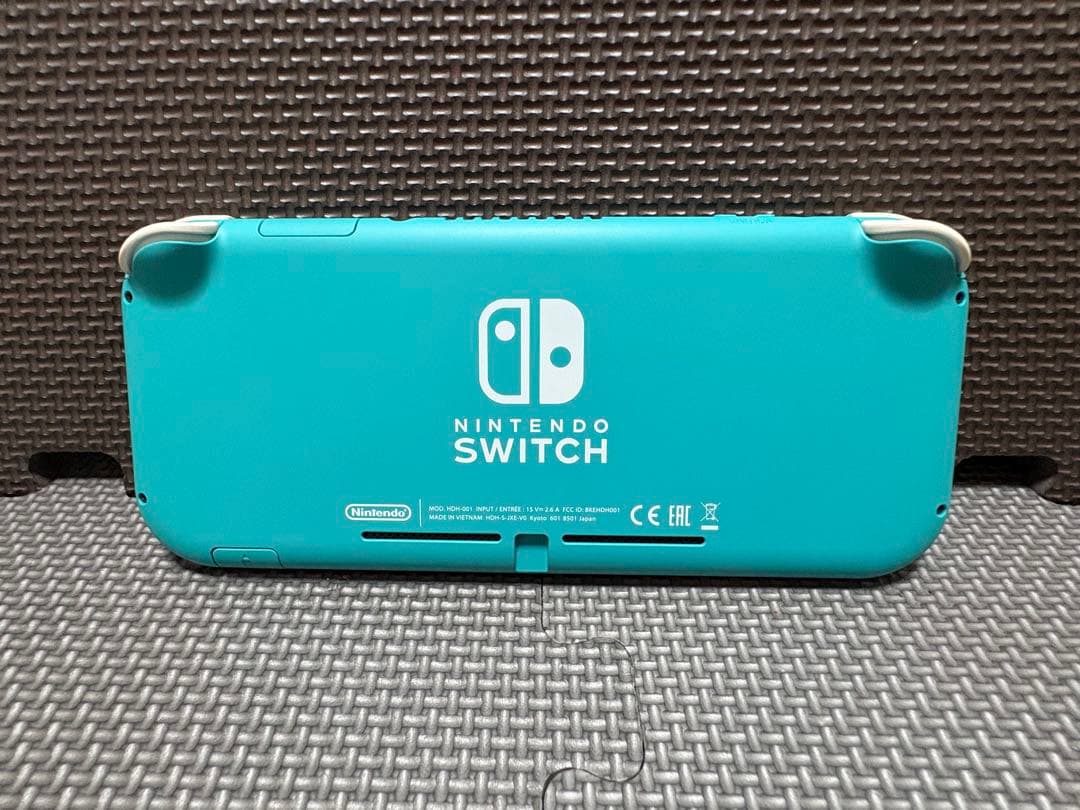 Nintendo Switch Liteターコイズ 本体 ジャンク品ソフト付属