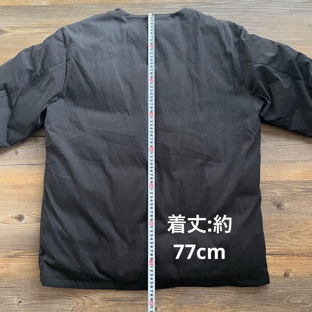 NANGA ヒノックリップストップ インナーダウン カーディガン　ナンガ　XL