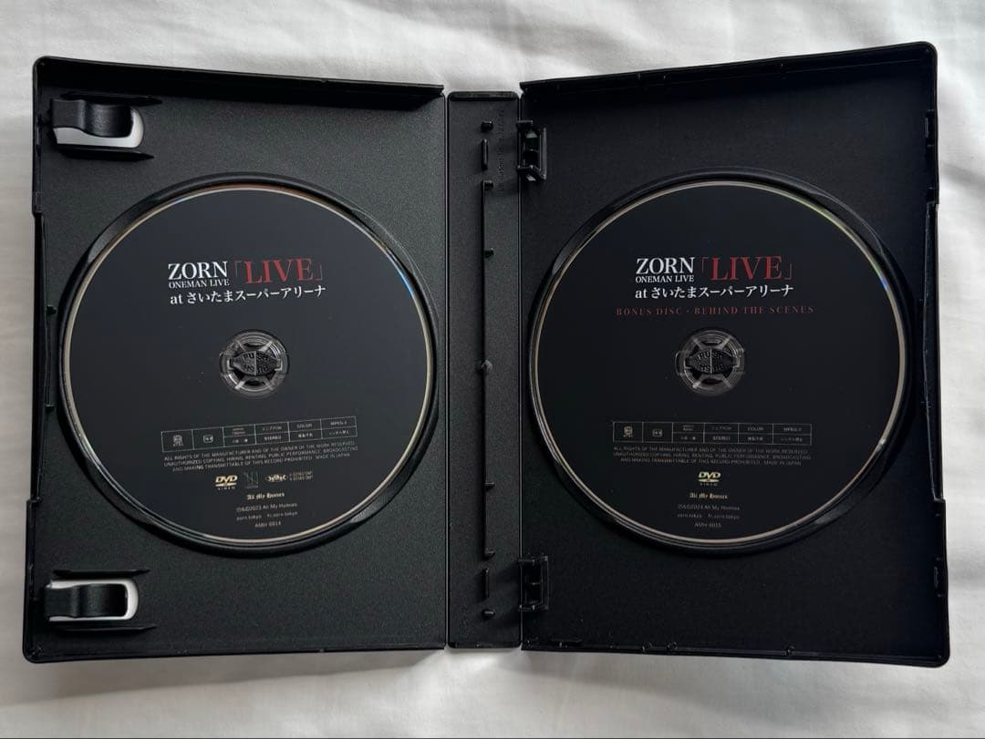ZORN LIVE さいたまスーパーアリーナ　DVD