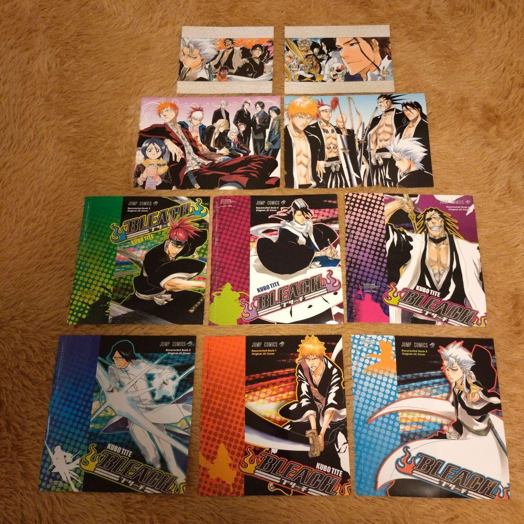 BLEACHブックカバー6枚&ロングポスター&ポストカード　セット