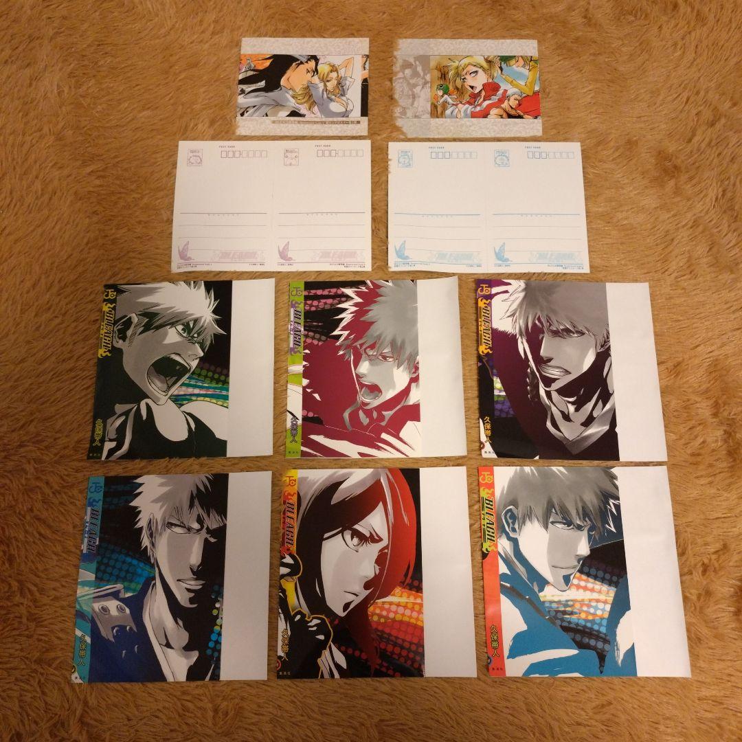 BLEACHブックカバー6枚&ロングポスター&ポストカード　セット