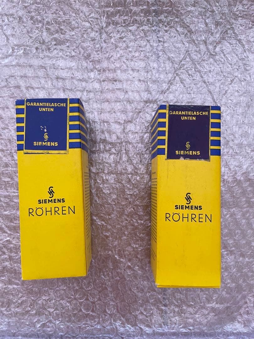 SIEMENS C3g 真空管 2個セット(箱未開け)