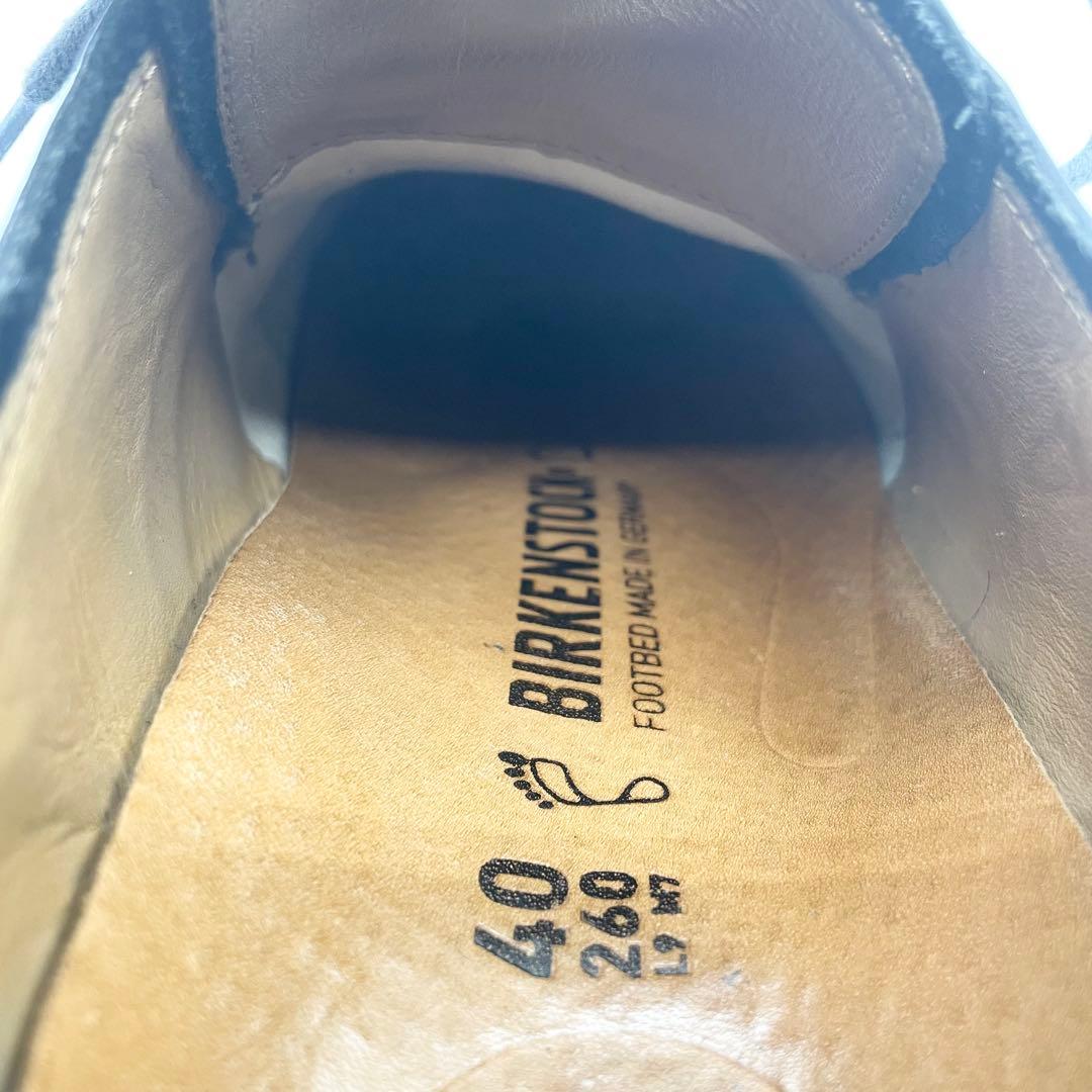 BIRKENSTOCK TIMMINS 革靴 uチップ レザー 黒 26.0cm