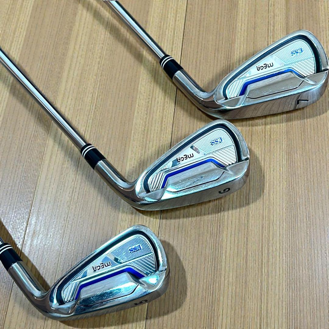 良品✨ESS ワンレングス アイアン 6本セット メガゴルフ 右利き用 ゴルフ