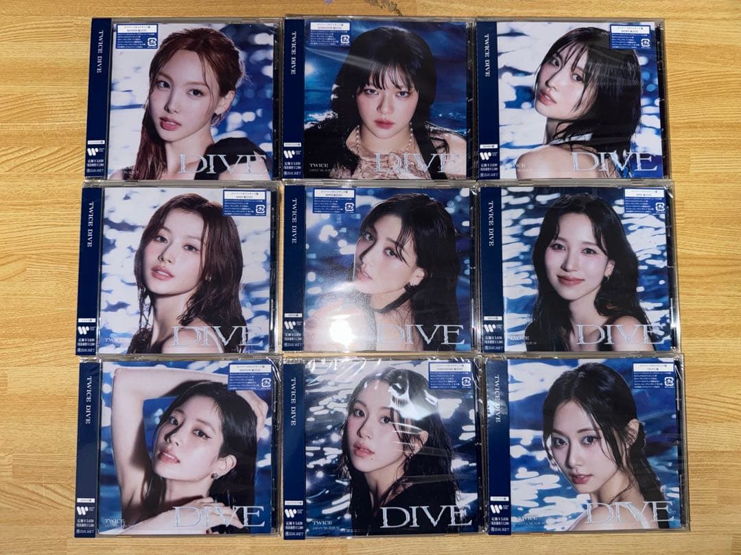 K-POP・アジア TWICE DIVE 7thAnniversaryCollectionBOX