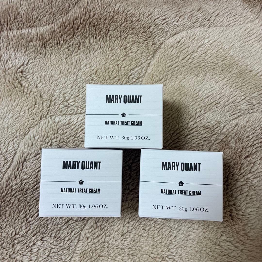 MARY QUANT マリークワント ナチュラルトリートクリーム　3個