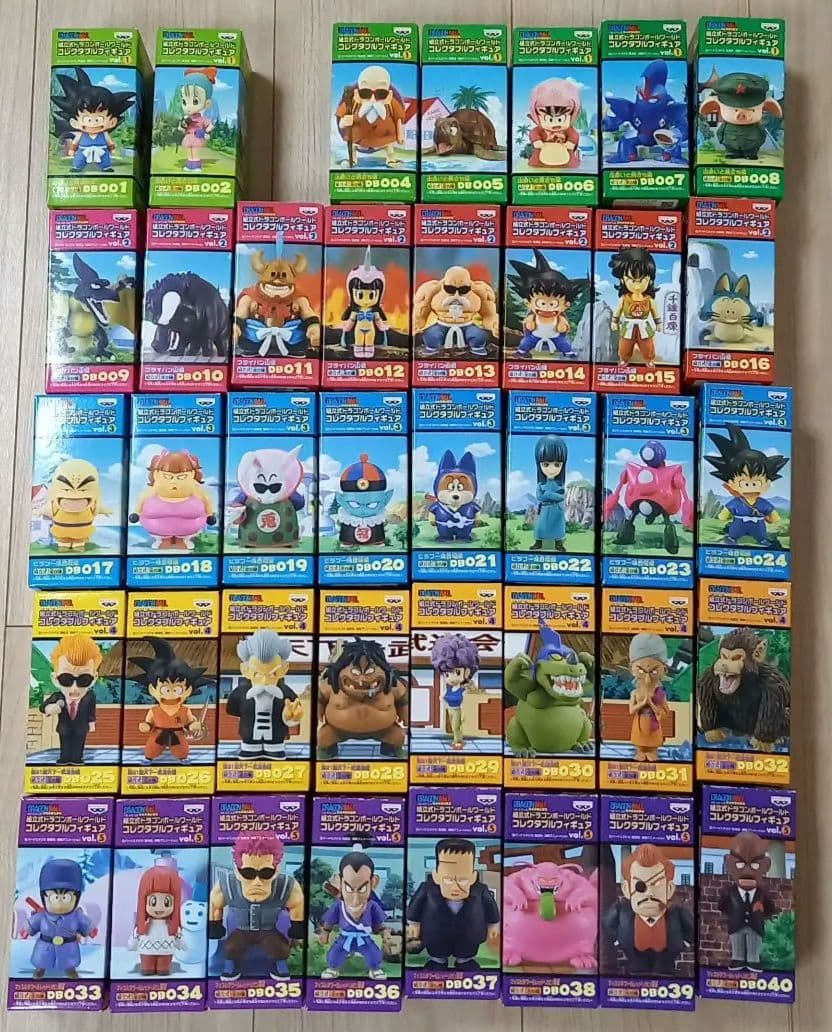 ドラゴンボール　ワールドコレクタブルフィギュア　87体