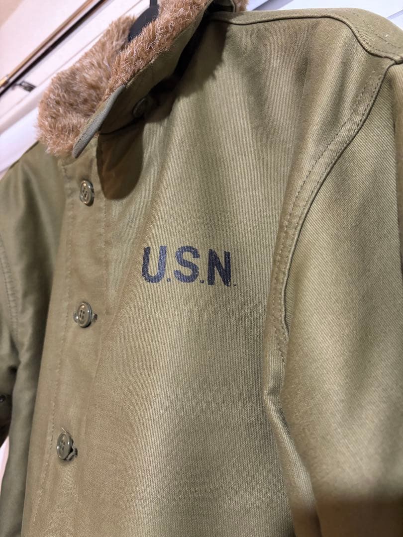 HOUSTON ヒューストン 5N-1 N-1デッキジャケット 日本製　美品