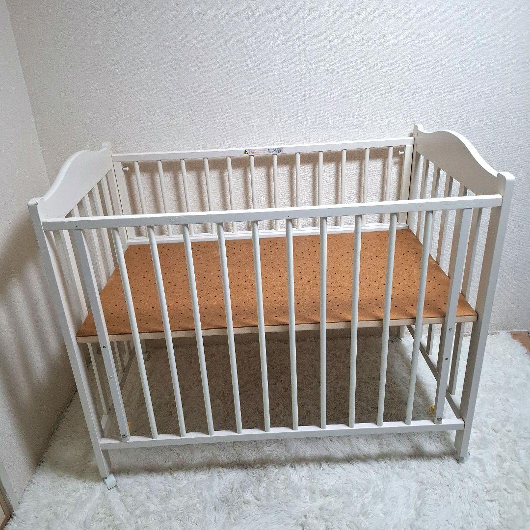 【送料無料】石塚家具 スリーピー ハイ&ロー2wayベビーベッド ハイタイプ