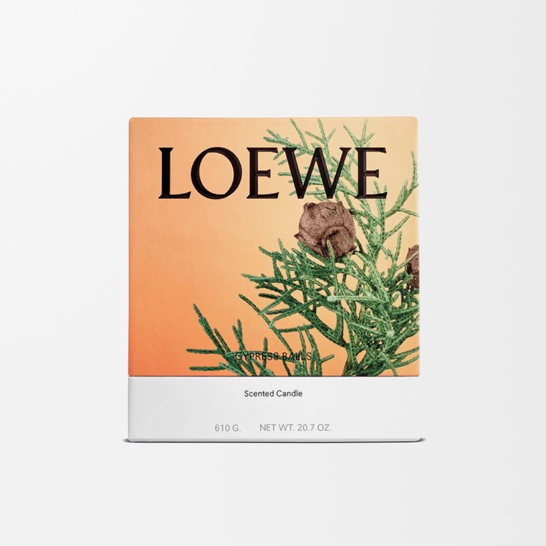 LOEWE ロエベ サイプレスボール キャンドル ミディアム ベビーブルー 青