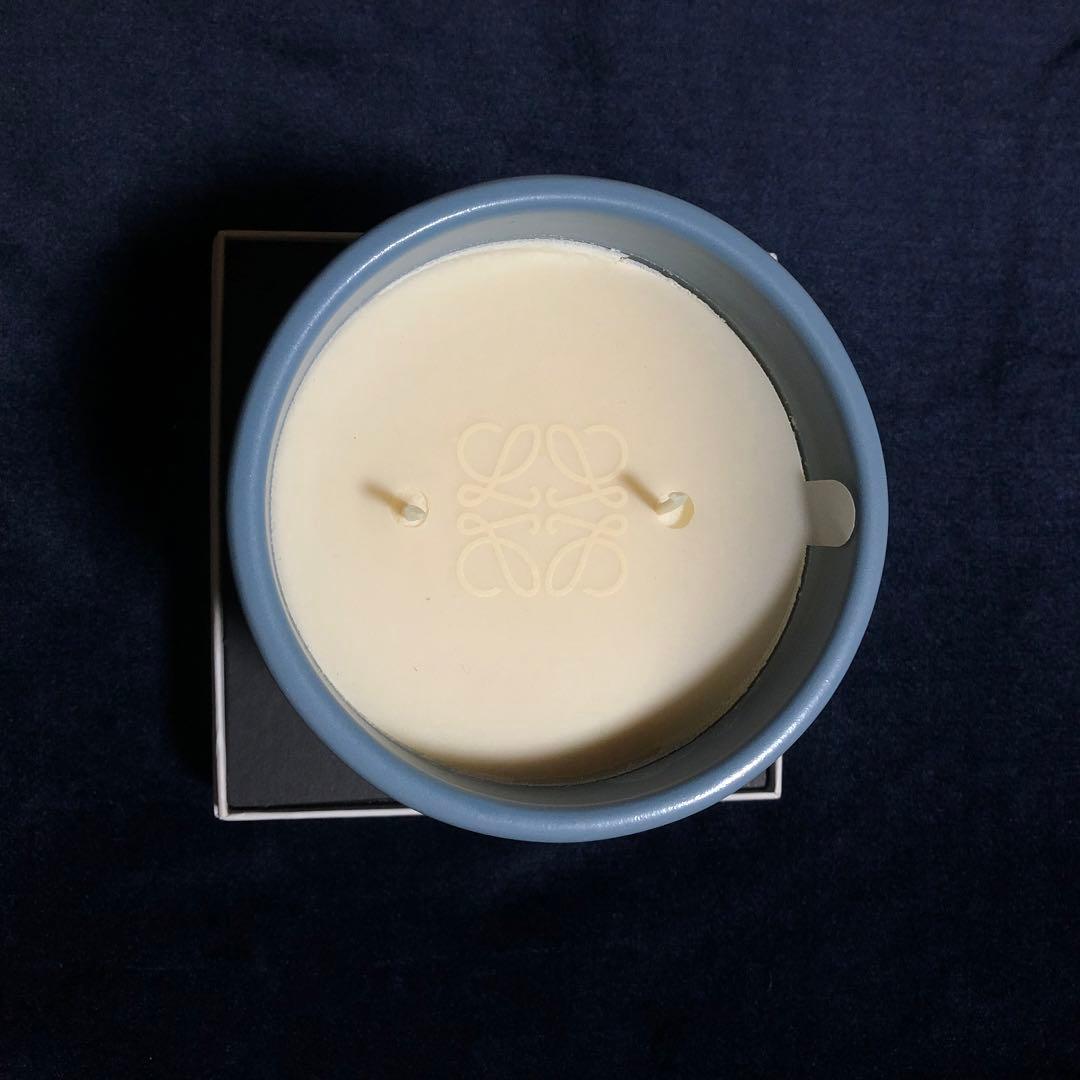 LOEWE ロエベ サイプレスボール キャンドル ミディアム ベビーブルー 青