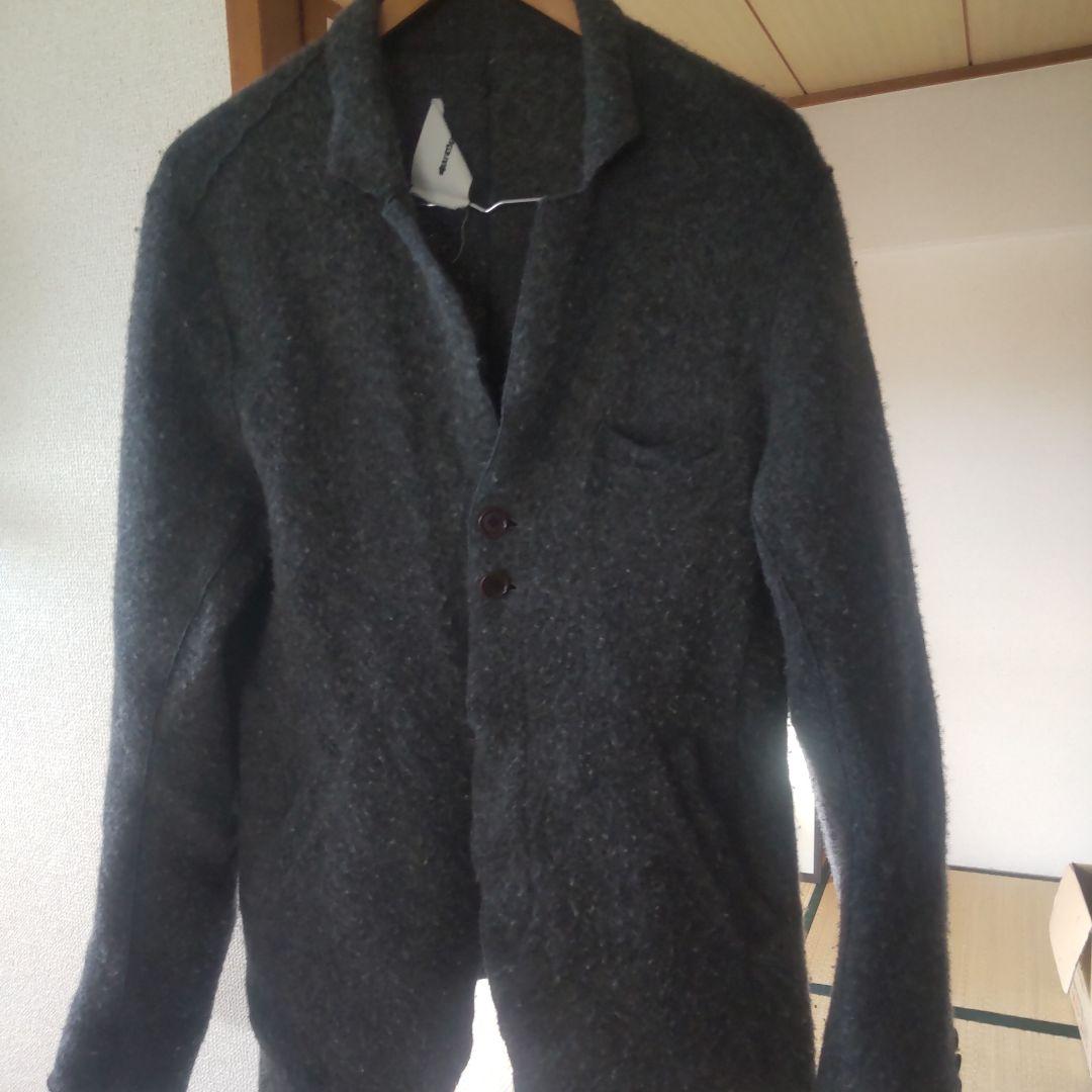 UNDERCOVER アンダーカバー　ダークグレーニット ジャケットサイズ３