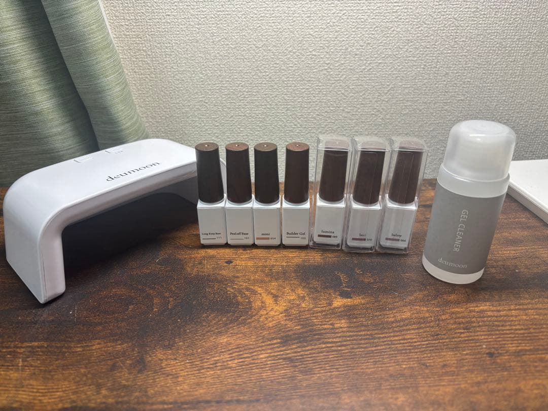 deumoon ジェルネイルセット UV/LEDネイルランプ付き