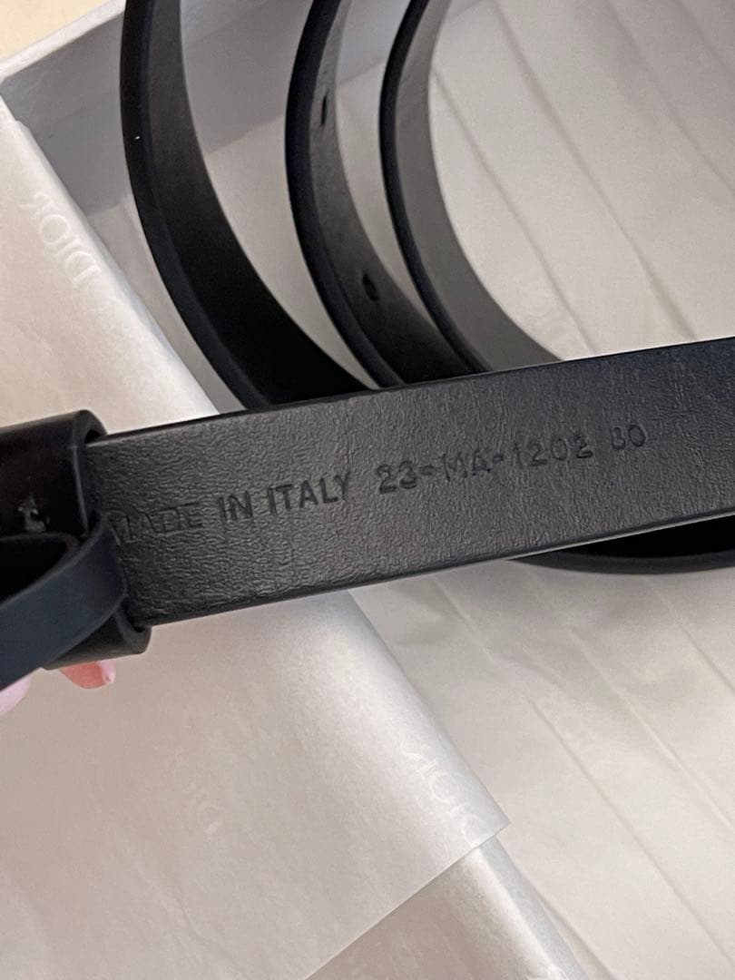 クリスチャンディオール ラインストーン CDロゴゴールド金具 DIOR ブラック