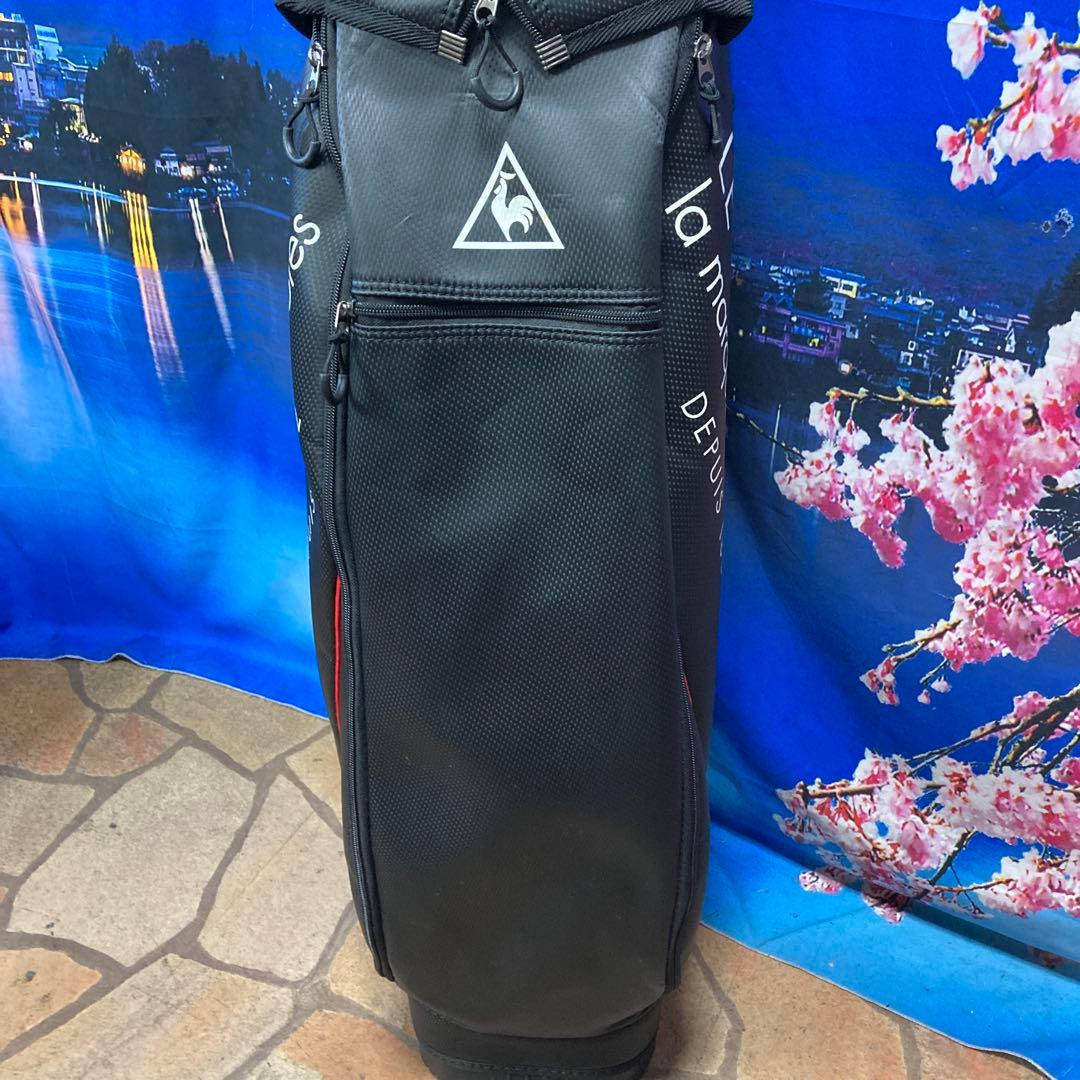 寶BU-1096 LE COQ SPORTIF キャディバッグ ブラック