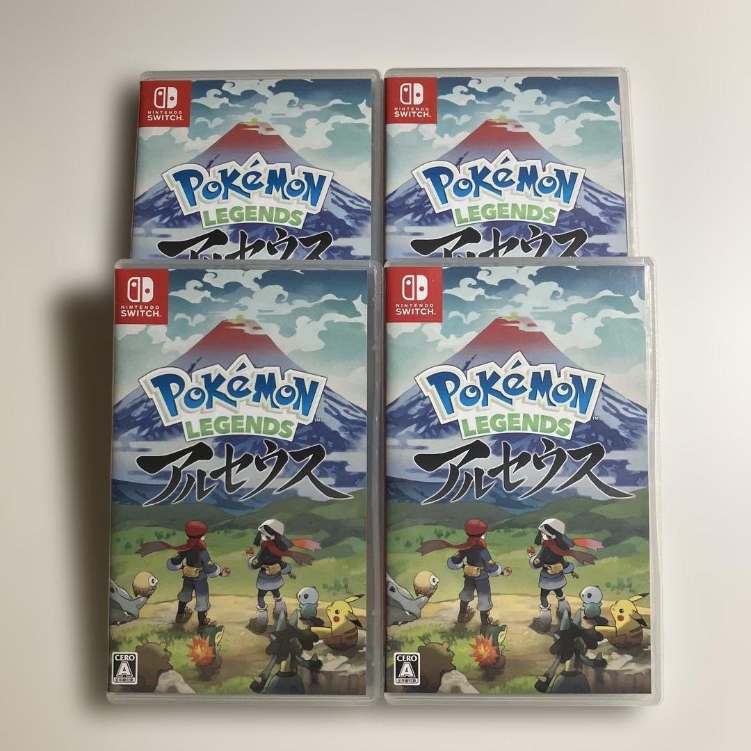 Pokemon LEGENDSアルセウス　4本セット