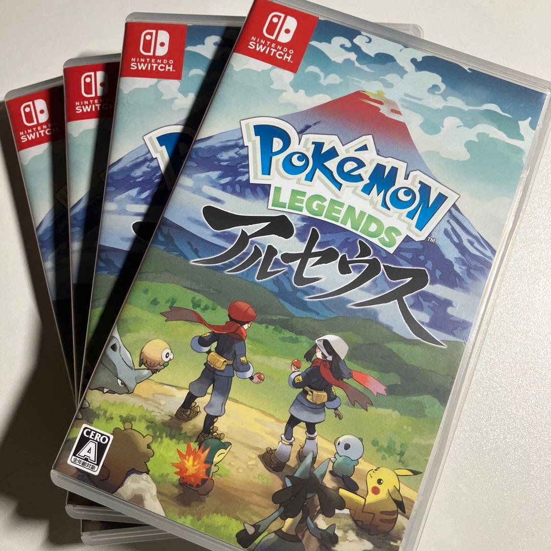 Pokemon LEGENDSアルセウス　4本セット