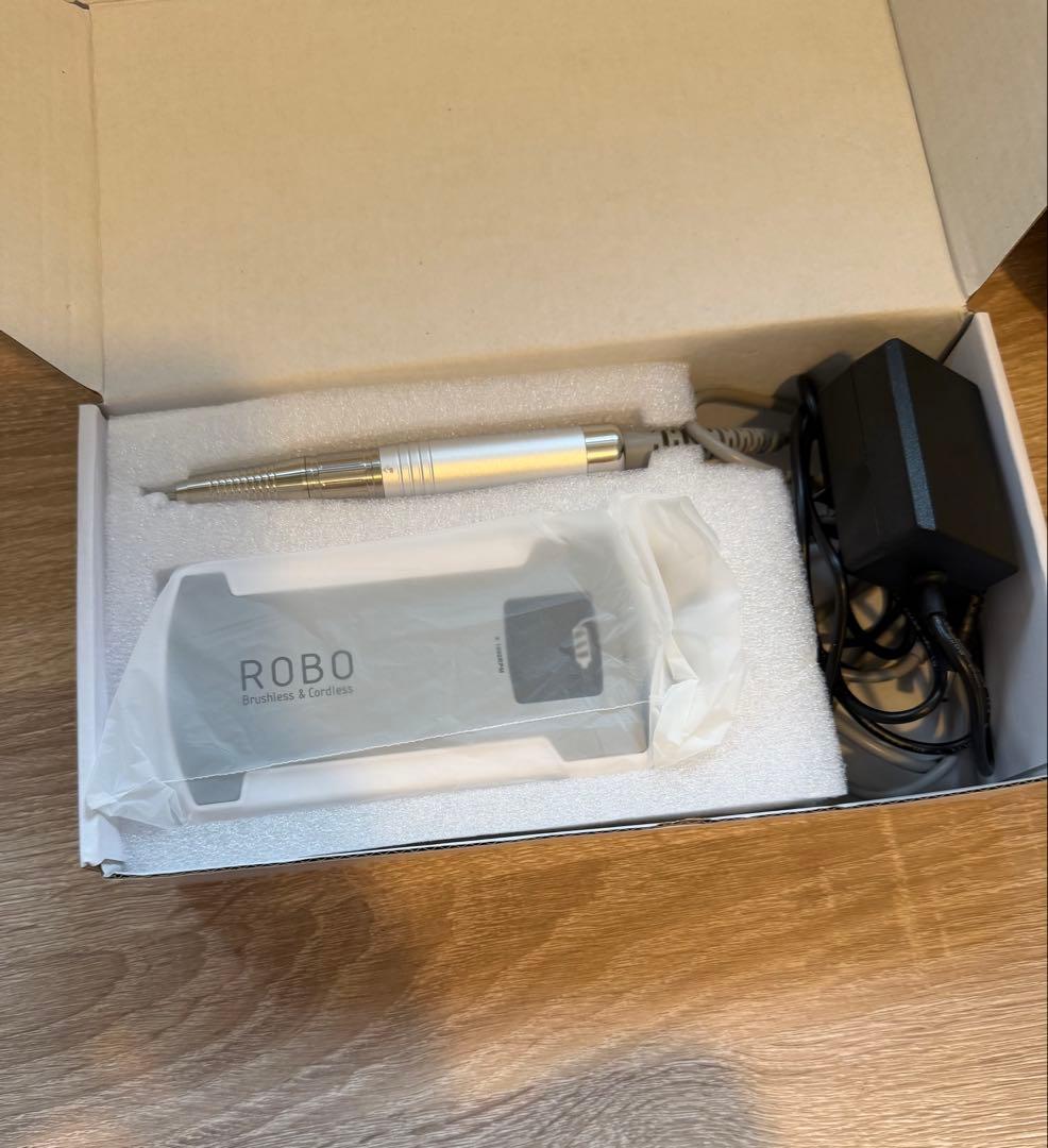 ROBO ネイルマシン 35000rpm 新品ビットセット