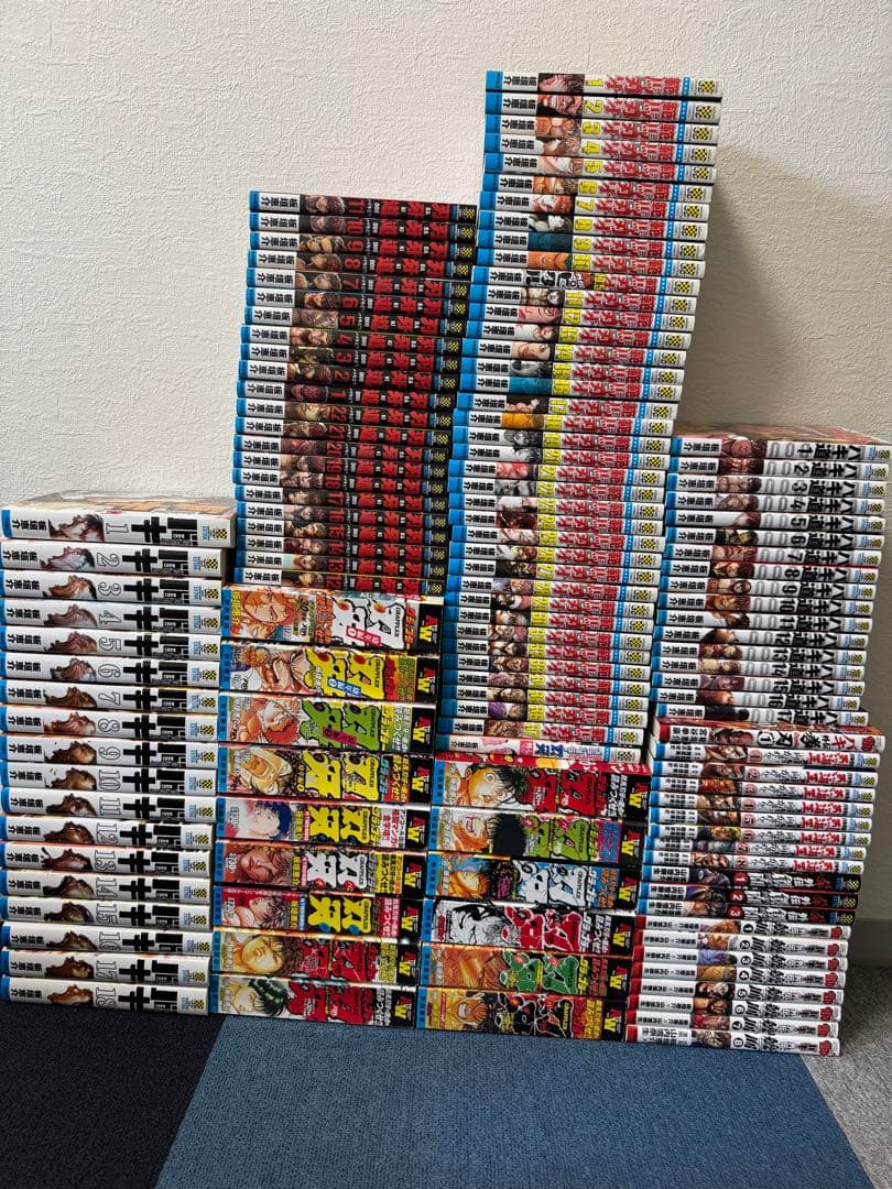 バキ道、刃牙道、新装版バキ、グラップラー刃牙 その他スピンオフ全巻 131冊