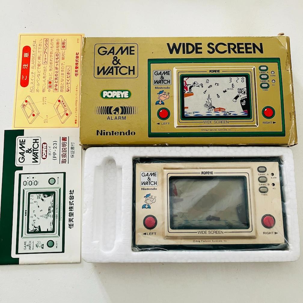 【動作確認済】GAME&WATCH POPEYE ゲームウォッチ ポパイ