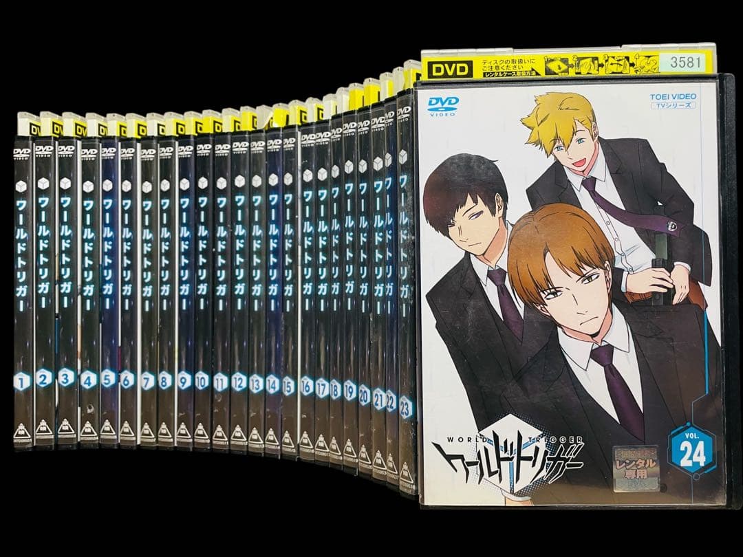 【全巻/DVD】ワールドトリガー 1期+2期+3期 全29巻