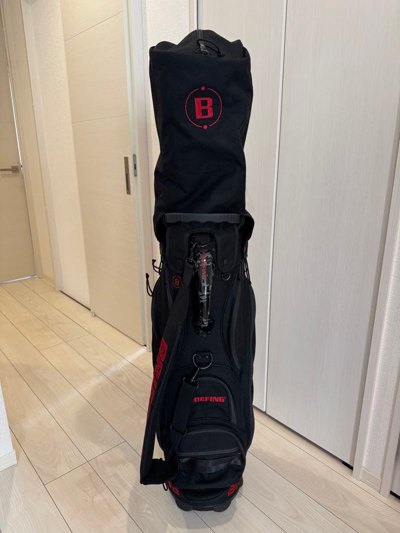 送料込み BRIEFINGブリーフィングキャディバッグCR-5#03ブラック