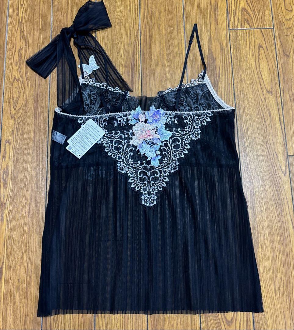 の*ん様 ワコール サルート 19G キャミソール Mサイズ BL 新品 店舗限