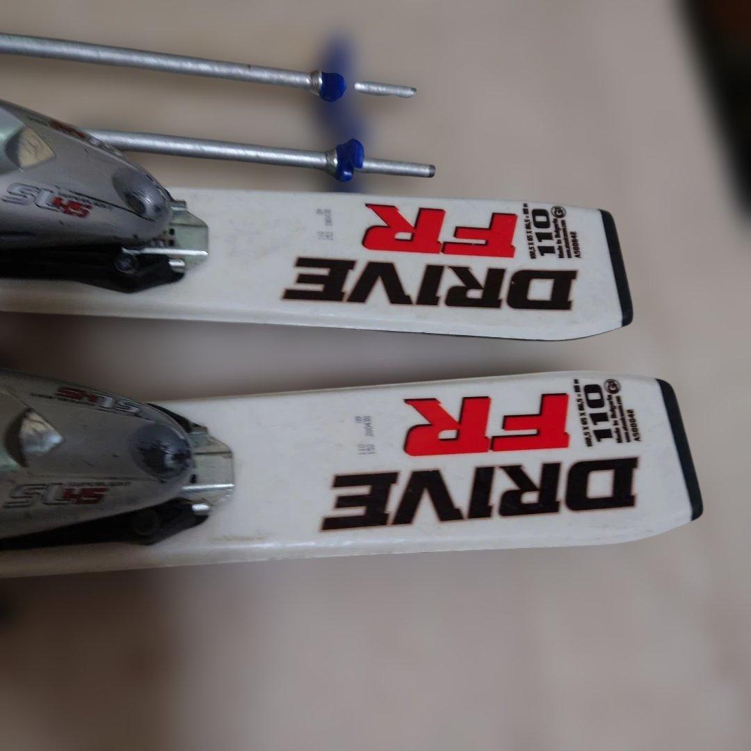 アトミック ATOMIC スキー板、ストック、ビンディング【３点セット】キッズ