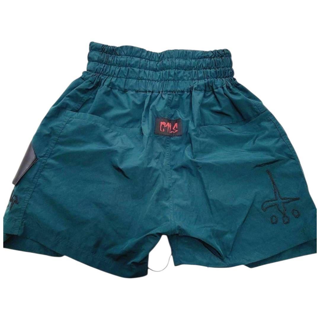 最安値　カタリスト　ヴィーガンレザーポケットショーツ　ハイライズクロッチ☆