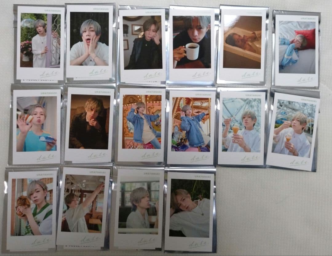 うらたぬき ランダムミニフォトカード vol.3 16種 全種セット