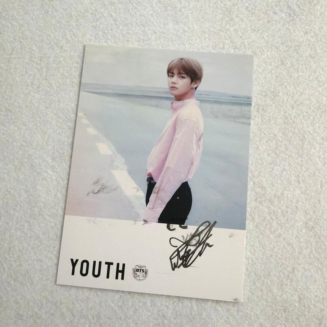 BTS YOUTH お渡し会 リリイベ フォトカード テテ テヒョン
