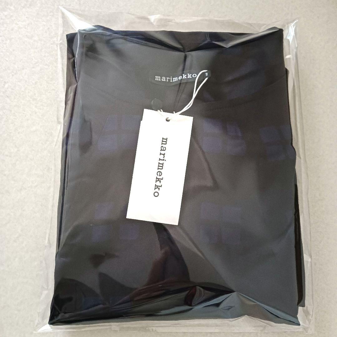 【新品】マリメッコ ikkuna ワンピース L 黒 窓