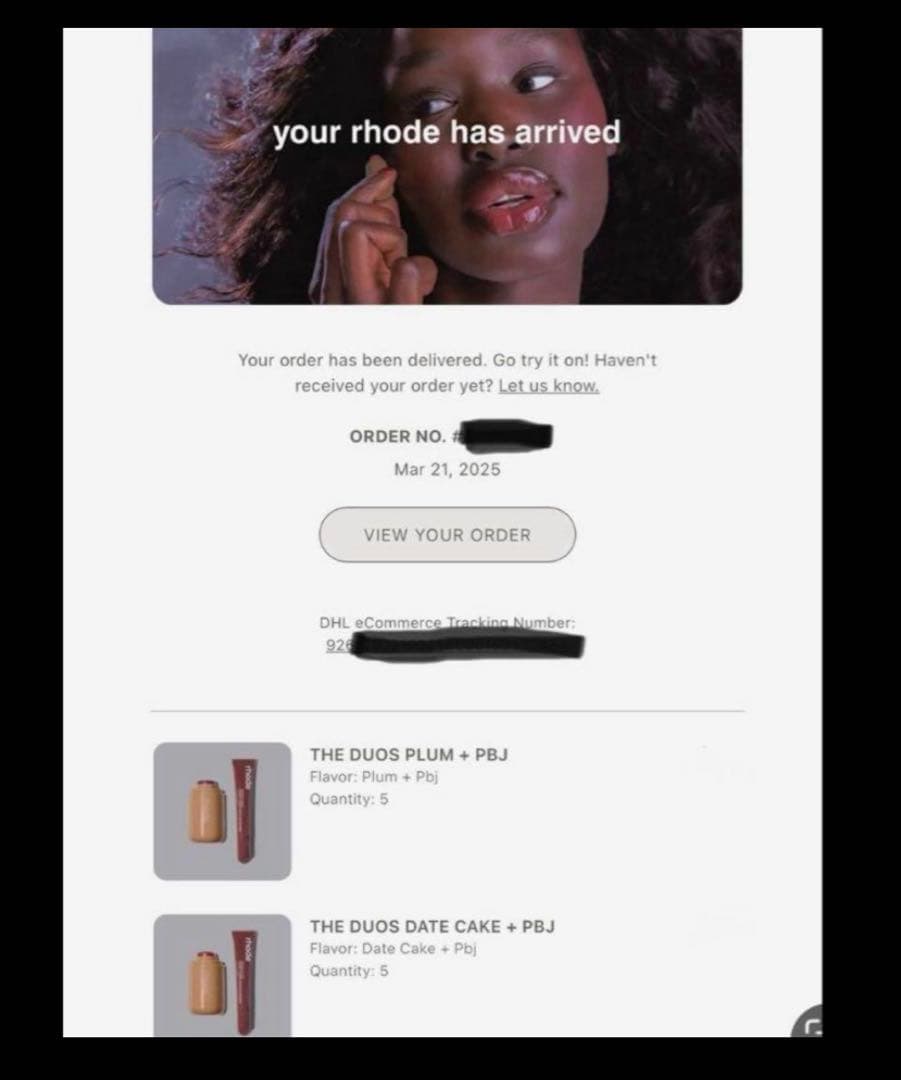 RHODE ヘイリー PLUM ポケット ブラッシュ